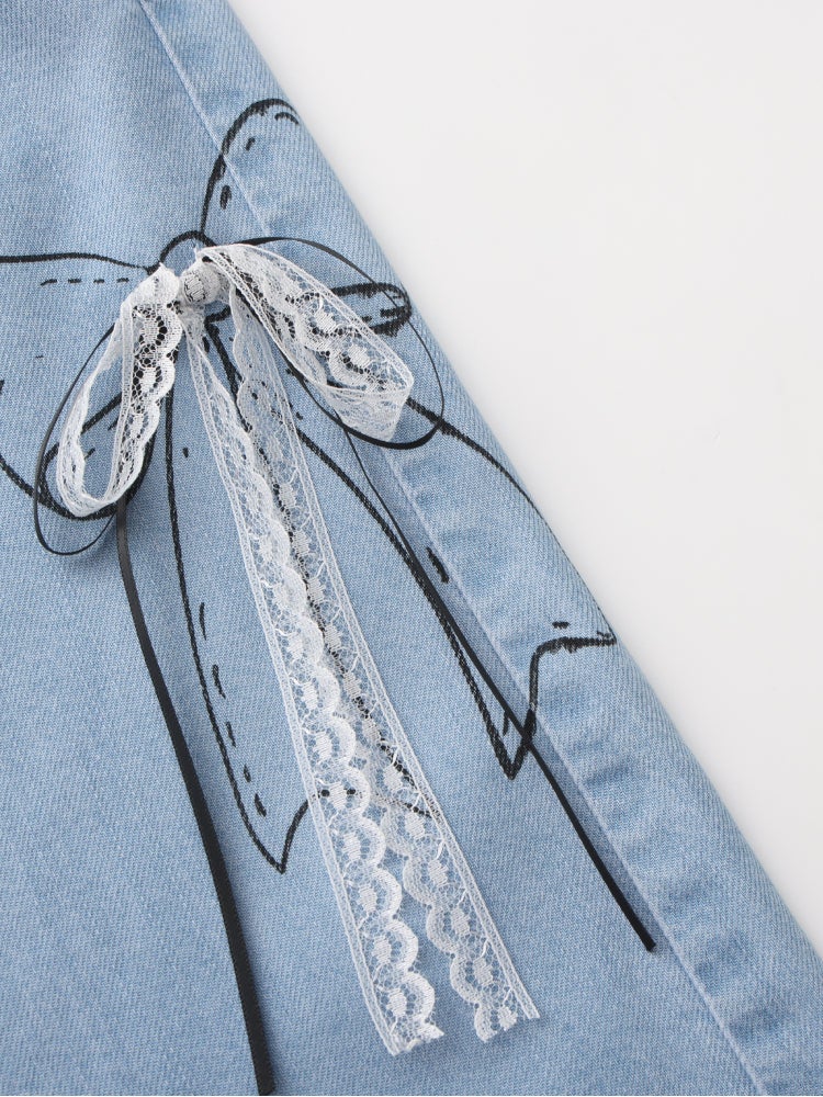 Balabala Girls' Wide Leg Pants - Image 2